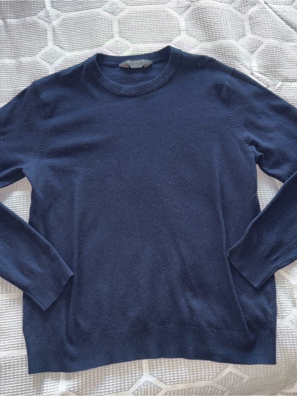 Primark Men's Navy Crewneck Sweater